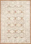 R130-SP-4X6-LC174 Nori Spice and White Wool 4 x 6 Area Rug