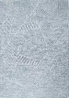 R131-SLA-2.6X8-AL120 Nathanial Slate and White Striped 8 Foot Runner Rug