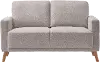 Clara Gray Modern Loveseat