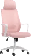 Workspace Pink Mesh Back Office Chair
