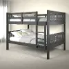 Mission Gray Full-over-Full Bunk Bed