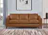 Ballari Cognac Brown Leather Sofa