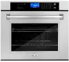 AWSS-30 ZLINE Professional 5 cu ft Single Wall Oven - DuraSnow® Stainless Steel 30 Inch