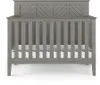 F31801.41 Atwood Lunar Gray 4-in-1 Convertible Baby Crib