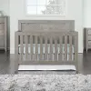F33201.77 Kieran Crescent Gray 4-in-1 Convertible Crib