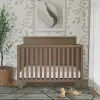 F33901.86 Soho Heather Brown 4-in-1 Flat Top Convertible Crib