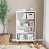 F03960.43 Soho White and Natural Bookshelf