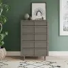 F07022.41 Surrey Hill Lunar Gray 5 Drawer Chest of Drawers