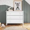 F00209.46 Orbit Matte White 3-Drawer Dresser