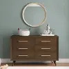 F03309.02 Cranbrook Toasted Chestnut 6-Drawer Dresser