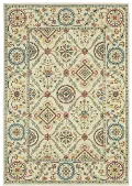 FR07A/5X8/MULTI-RUG Francesca 5 x 8 Jewel Multicolor Area Rug