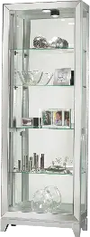 Susan Silver Curio Cabinet