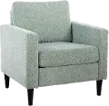 CHR-WENDYAC BKLGN Wendy Contemporary Green Accent Chair