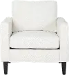 CHR-WENDY BKCR Wendy Contemporary Cream Accent Chair