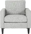 CHR-WENDY BKGY Wendy Contemporary Light Gray Accent Chair