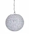 PL14-CRYSTAL-DBL K9CHRM Crystal Gold Pendant Lamp
