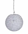 PL14-CRYSTAL-DBL K9CHRM Crystal Gold Pendant Lamp