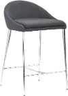 Reykjavik Graphite Counter Height Stools (Set of 2)
