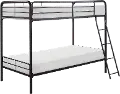 Lunar Dark Bronze Twin-over-Full Bunk Bed