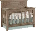 Leland Light Brown Covertible Crib