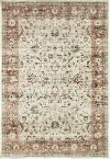 Sumter 2 x 3 Rust and Ivory Washable Rug