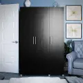 Camberly Black Oak 3 Door Wardrobe
