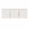 Camberly Framed Ivory Oak 54 Wall Cabinet