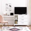 Westerleigh White 3 in 1 Media Dresser