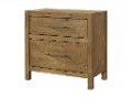 Boho Sandstone Tan Nightstand