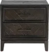 Burbank Black Nightstand