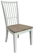 Americana White Dining Room Chair