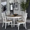 Americana White 5 Piece Dining Room Set