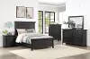 Glenna Black 4 Piece Full Bedroom Set