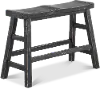 Beach Haven Black Counter Height Dining Bench