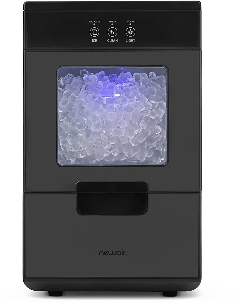 Frigidaire EFIC235-AMZ Countertop Crunchy Chewable Nugget Ice Maker, 44lbs  per day, Self Cleaning Function : Appliances 
