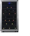 NWC050SS00 NewAir Freestanding 50 Bottle Compressor Wine Fridge - Stainless Steel
