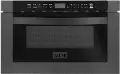 MWD-1-BS ZLINE 1.2 cu ft Built In Microwave Drawer - Black Stainless Steel