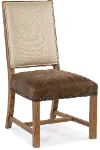 Big Sky Brown Leather Dining Room Chair