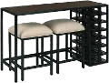 Mackintosh Sofa Table and Stool Set
