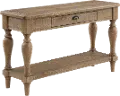Augusta Brown Sofa Table