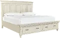 Carmen Ivory Queen Storage Bed