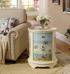 Seamon Coastal 3 Drawer Oval Accent Storage Chest