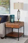 73307 Springdale Natural Brown End Table