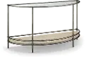Cena Natural Curved Sofa Table