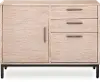 Cascade Acacia Wood Large Filing Cabinet