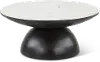 Circularity Black and White Coffee Table