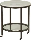 Whitman Marble End Table