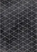 Faira Grey & Cream Geometric 8 x 10 Area Rug