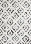 Merit Grey 5 x 8 Diamond Pattern Area Rug