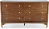 Margo Walnut Brown Dresser